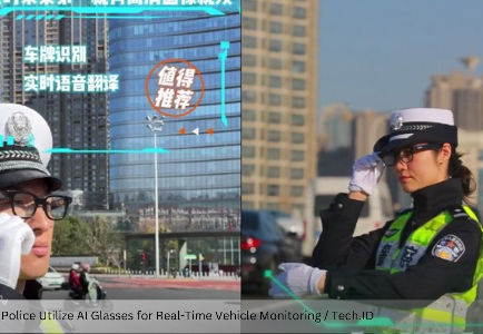 Ai Traffic police in China