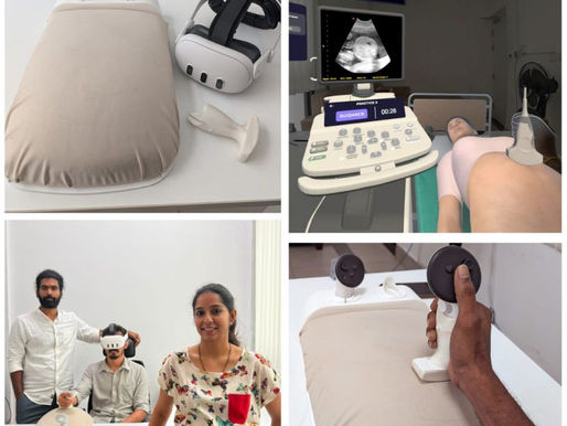 Mixed Reality Ultrasound Training Platform Completes in India