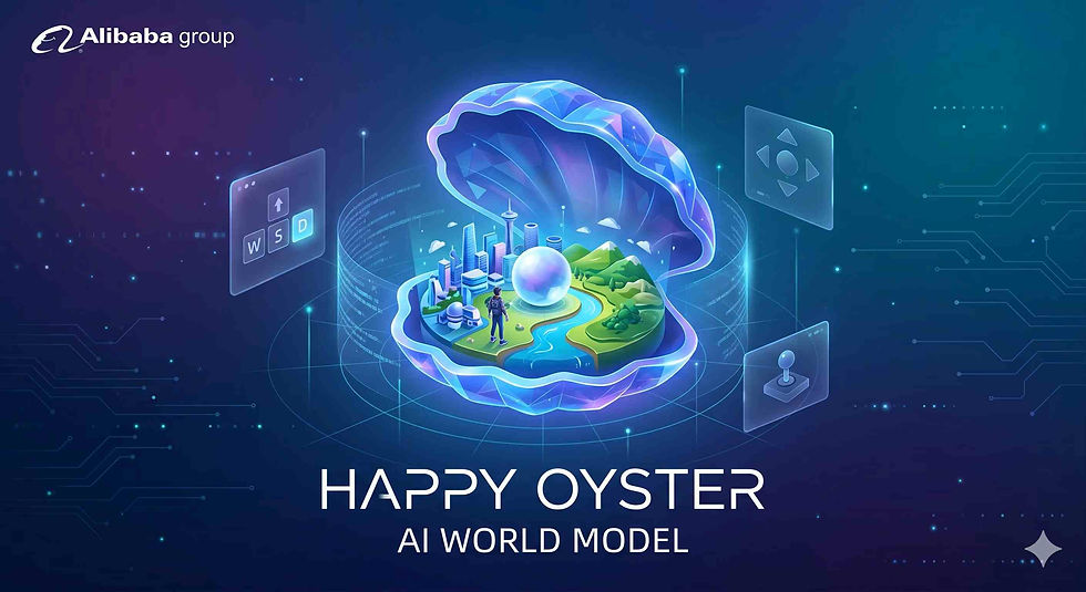 Alibaba Launches Happy Oyster AI for Creating 3D Games and VR Videos