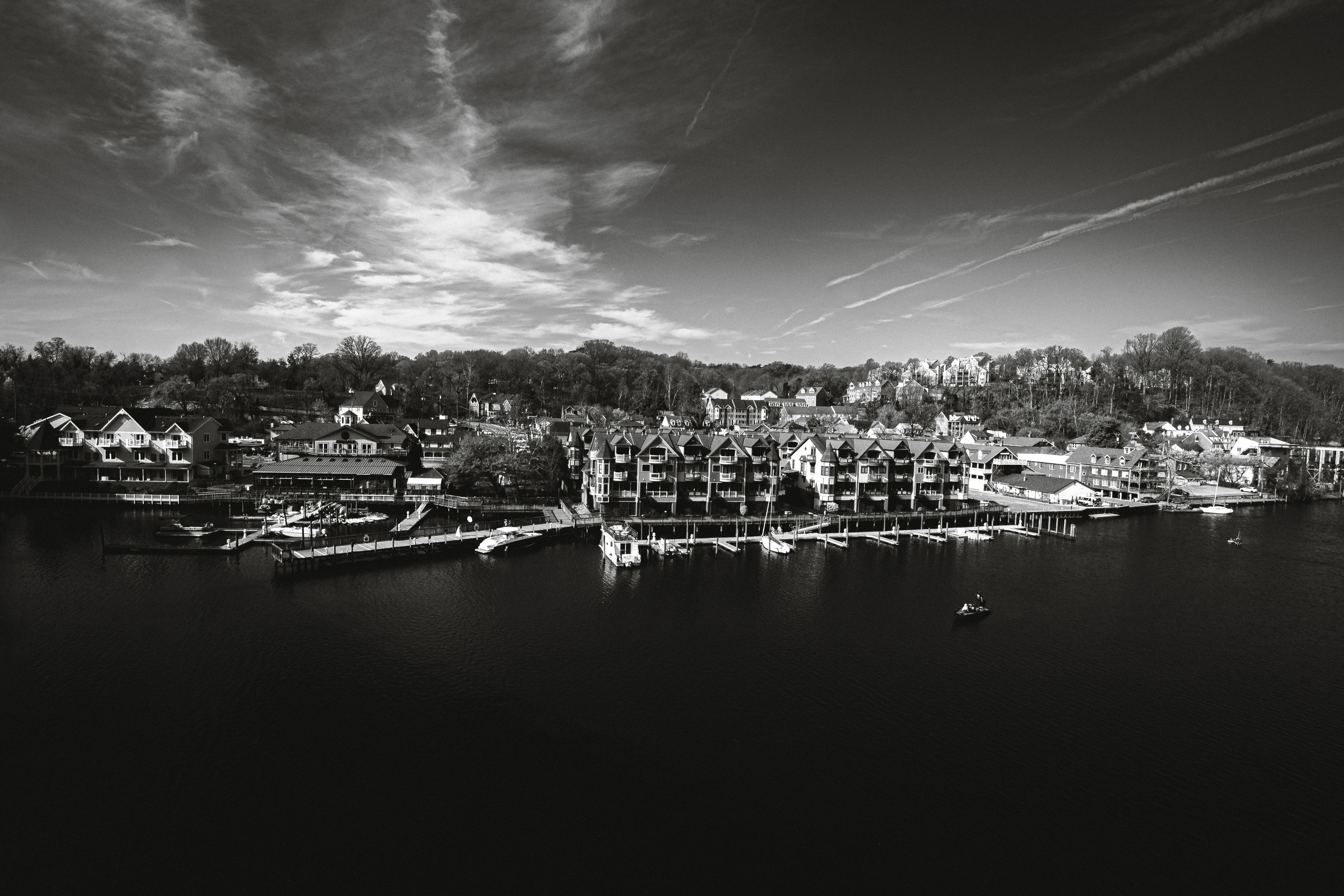 Over Quiet Docks