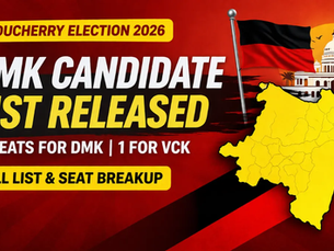 DMK Candidate List 2026 Tamil Nadu: Full List & Key Leaders