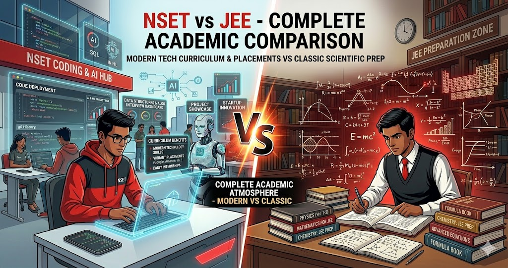 Nset Device NSET vs JEE: Which Is Easier for Tech Students?