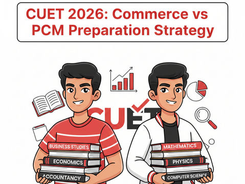 CUET 2026 Commerce vs PCM Preparation Strategy