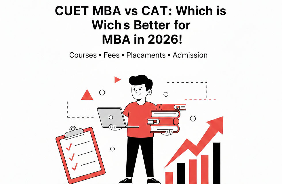 CUET MBA vs CAT: Which is Better for MBA in 2026?