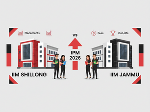 IIM Shillong vs IIM Jammu IPM 2026: Placements, Cut-Off, Fees & Final Verdict