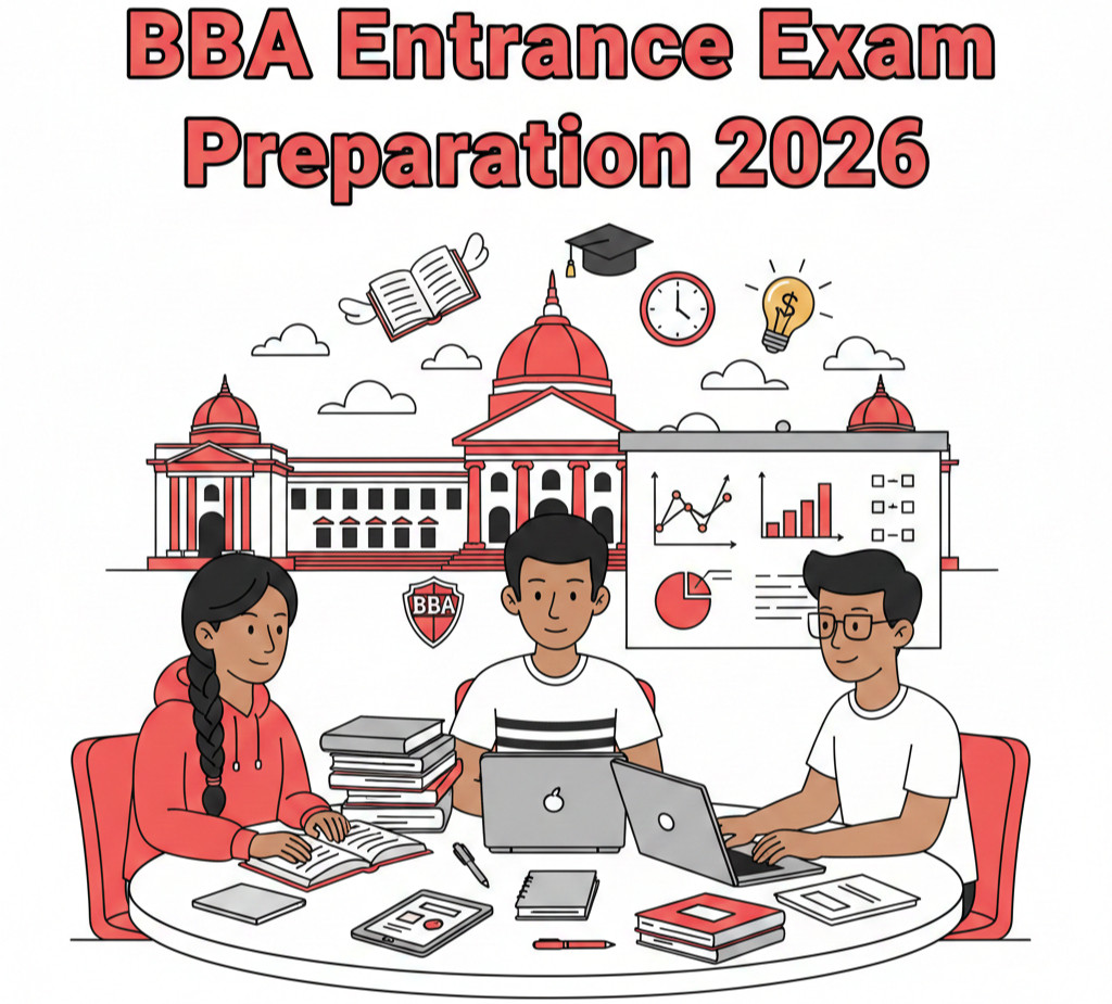 BBA Entrance Exam Preparation 2026 – Complete Study Plan for Beginners