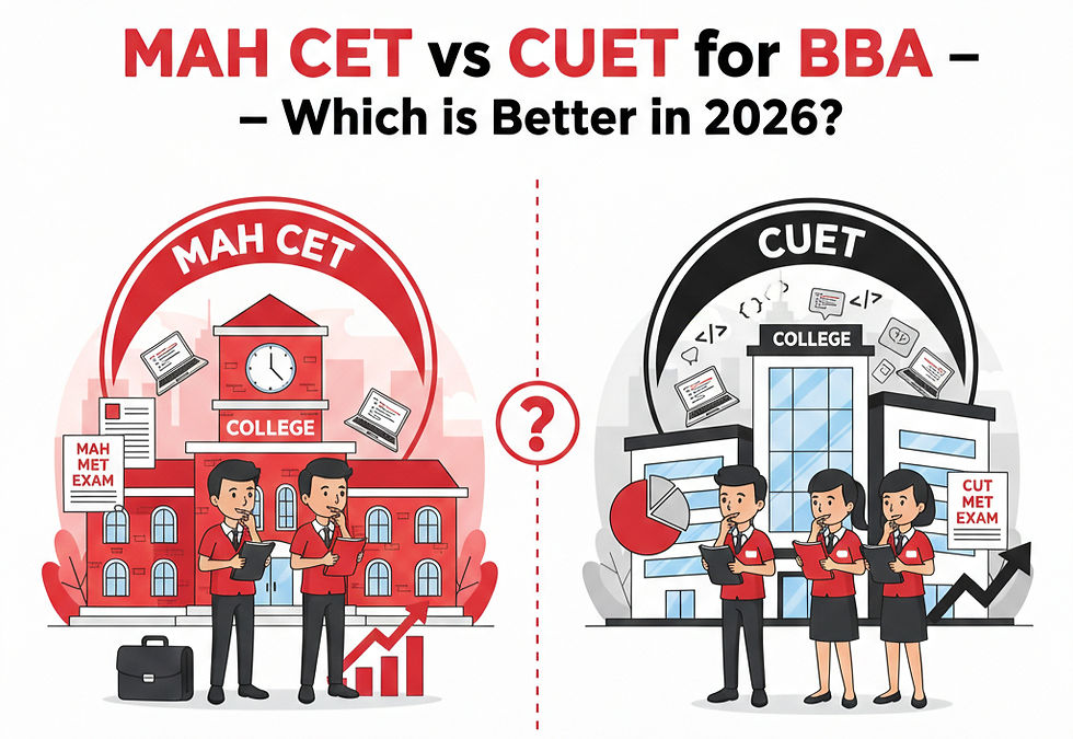 MAH CET vs CUET for BCA