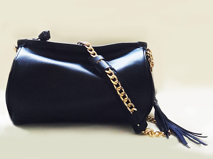 borsa in pelle realizzata a mano e su misura