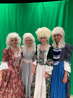 The Royal Rascal - wig styling