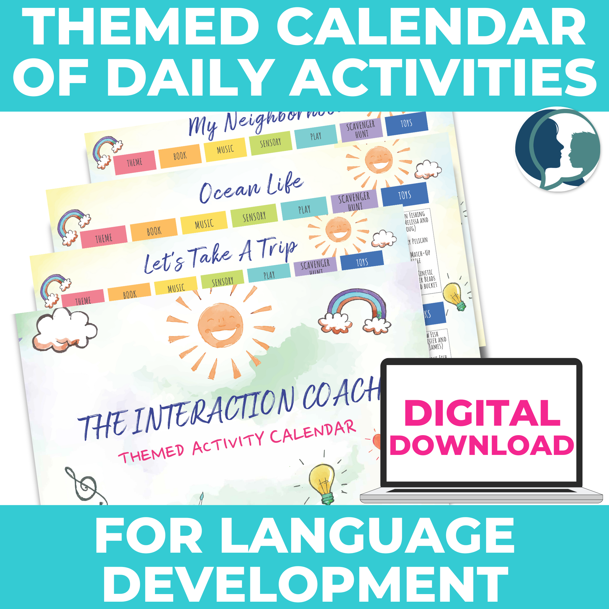 Themed Daily Activities for Language Development: For Parents of Toddlers