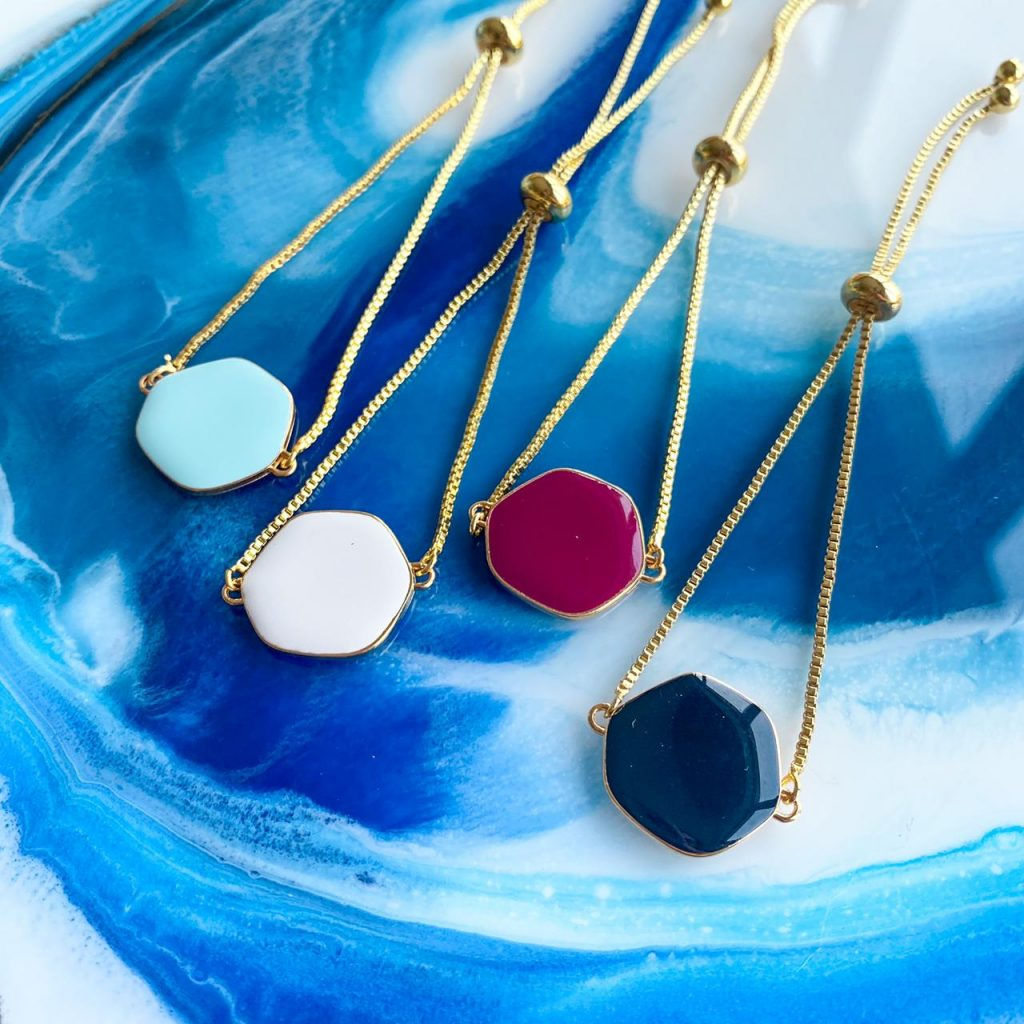 Adjustable Gold Chain Bracelet