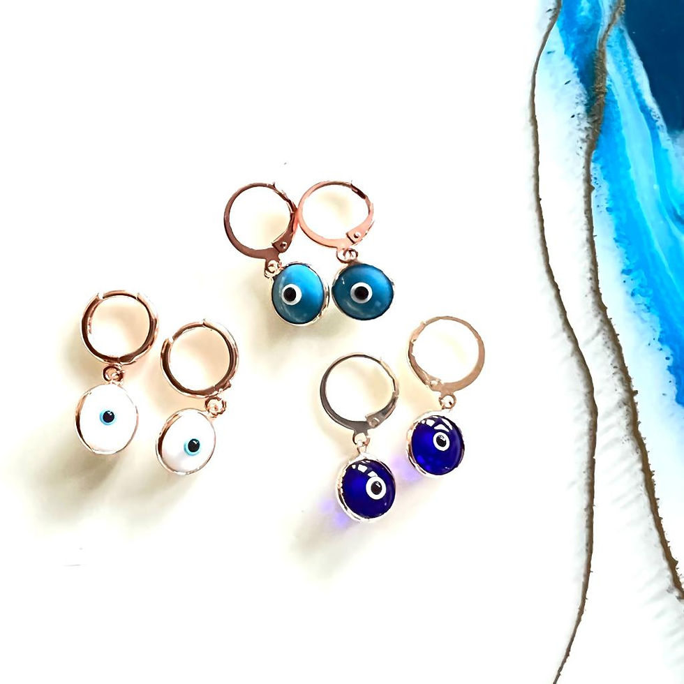 Hanging Classic Mati Earrings