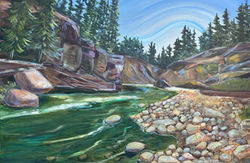 Secret Spot  24 X 36_