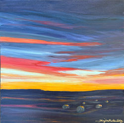 Serenity of the Sunrise 12 X 12_