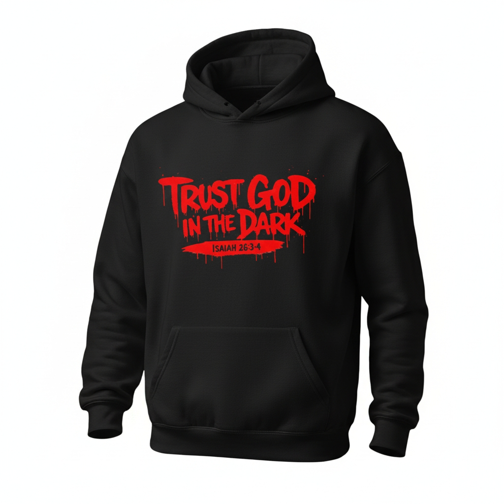 Trusting God in the Dark (Black Hoodie)