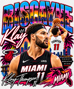 Klay Thompson Miami Heat Bay Side