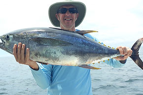 fishing tuna in the Papagayo gulf Costa Rica