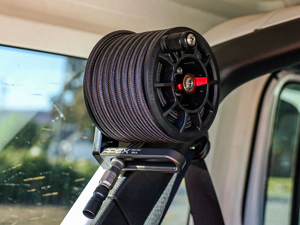 Miniature : Enrouleur APEX Designs Compact Reel System (CRS)