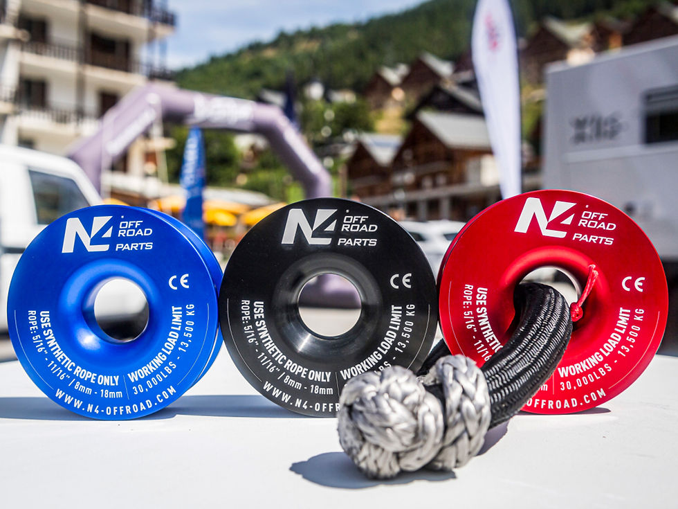 Miniature : Anneau N4 Offroad Winch Ring 135mm