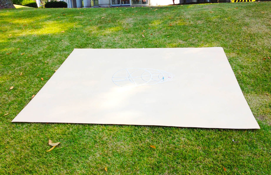 Working outside  《Missing things》,2014
