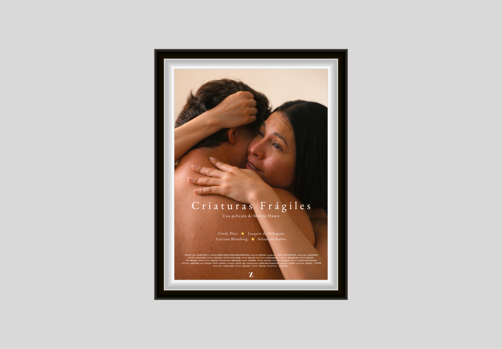 Poster Criaturas Frágiles - Abrazo