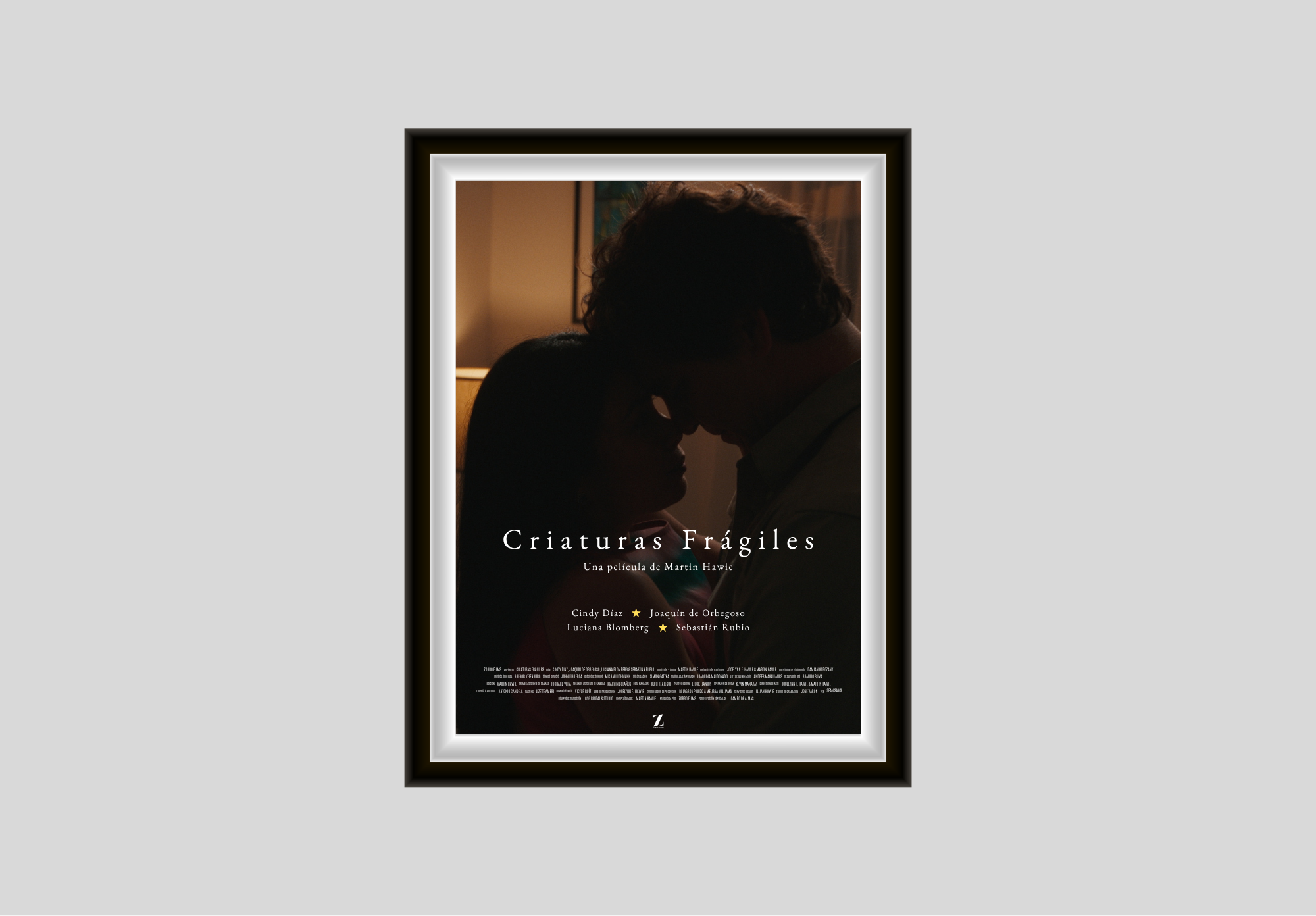 Poster Criaturas Frágiles - Siluetas