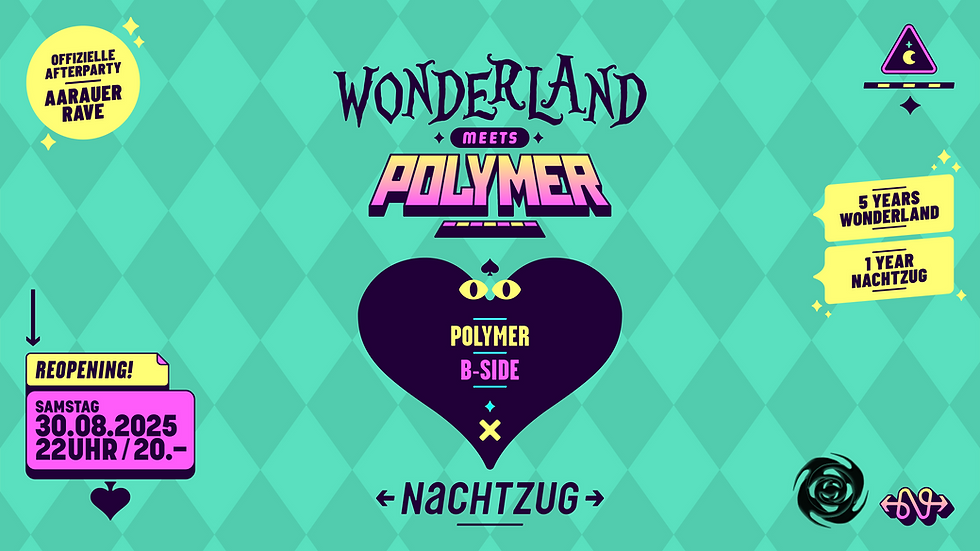 WONDERLAND meets POLYMER - REOPENING!