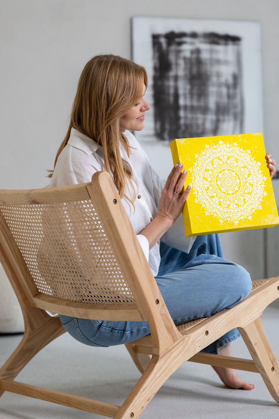 Thumbnail: Saulės šokiai: geltonoji mandala