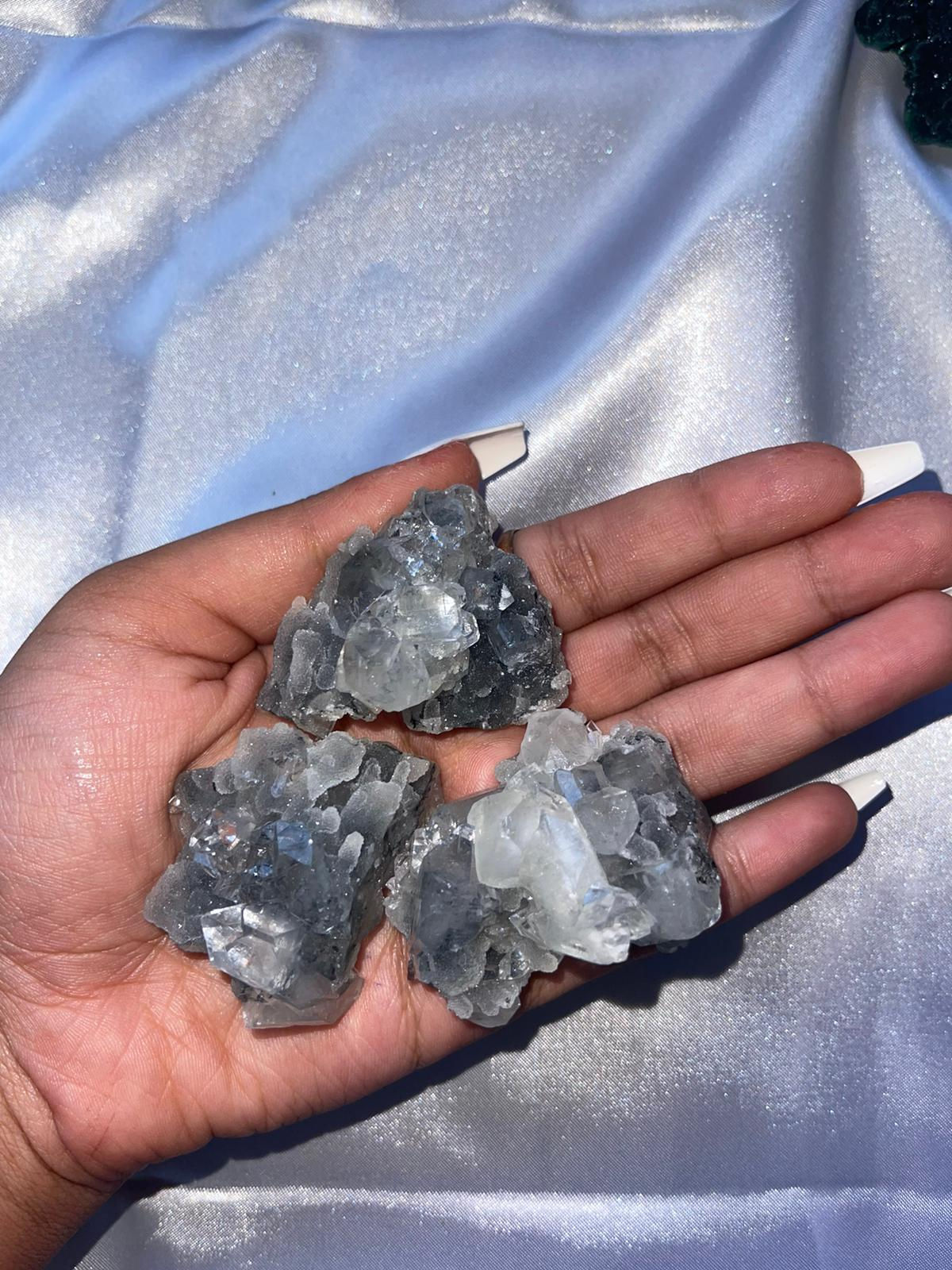 Chalcedony and Apophyllite Cluster