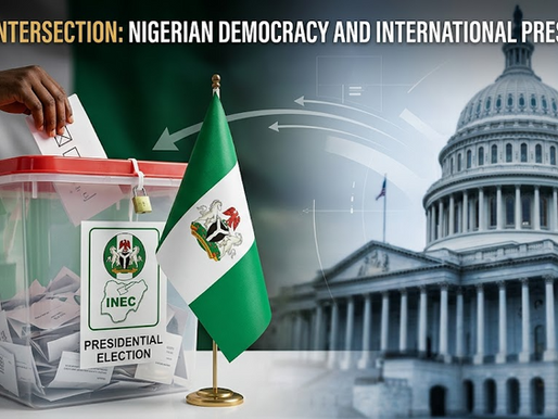 Nigeria 2027 presidential election INEC ADC crisis Tinubu second term US pressure analysis
