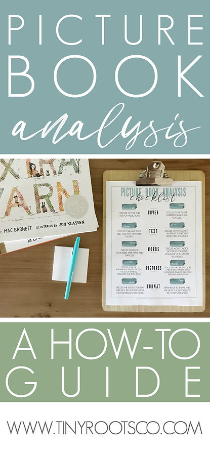 PICTURE BOOK ANALYSIS