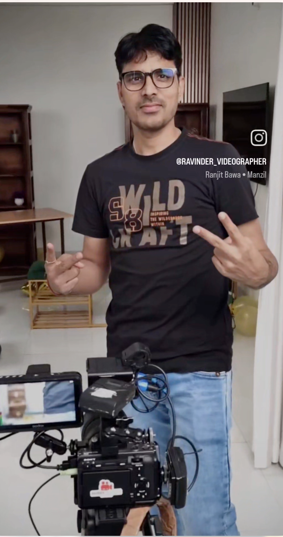 Professional freelance videographer and cinematographer in Jaipur.