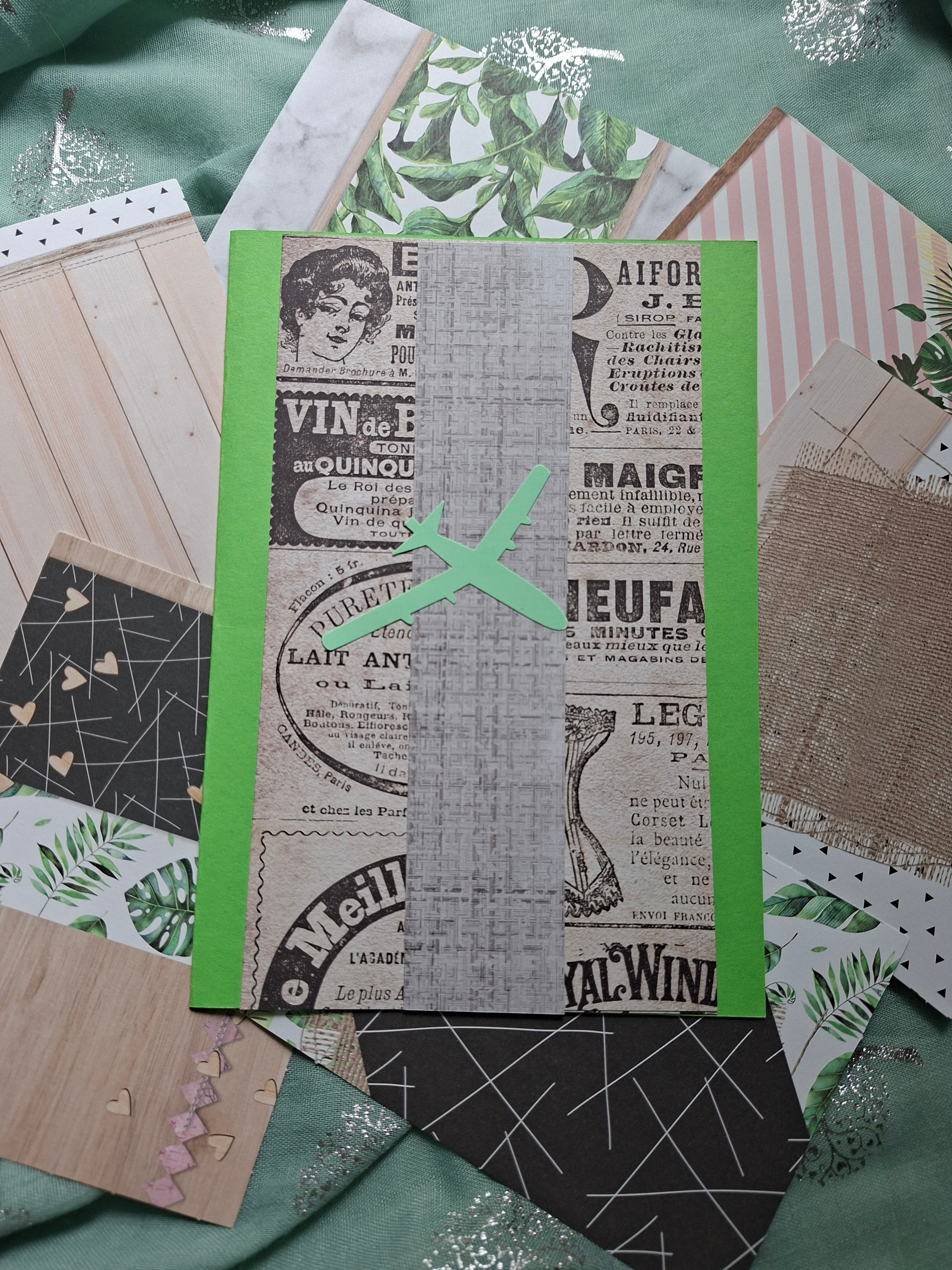 Carte de vœux artisanale