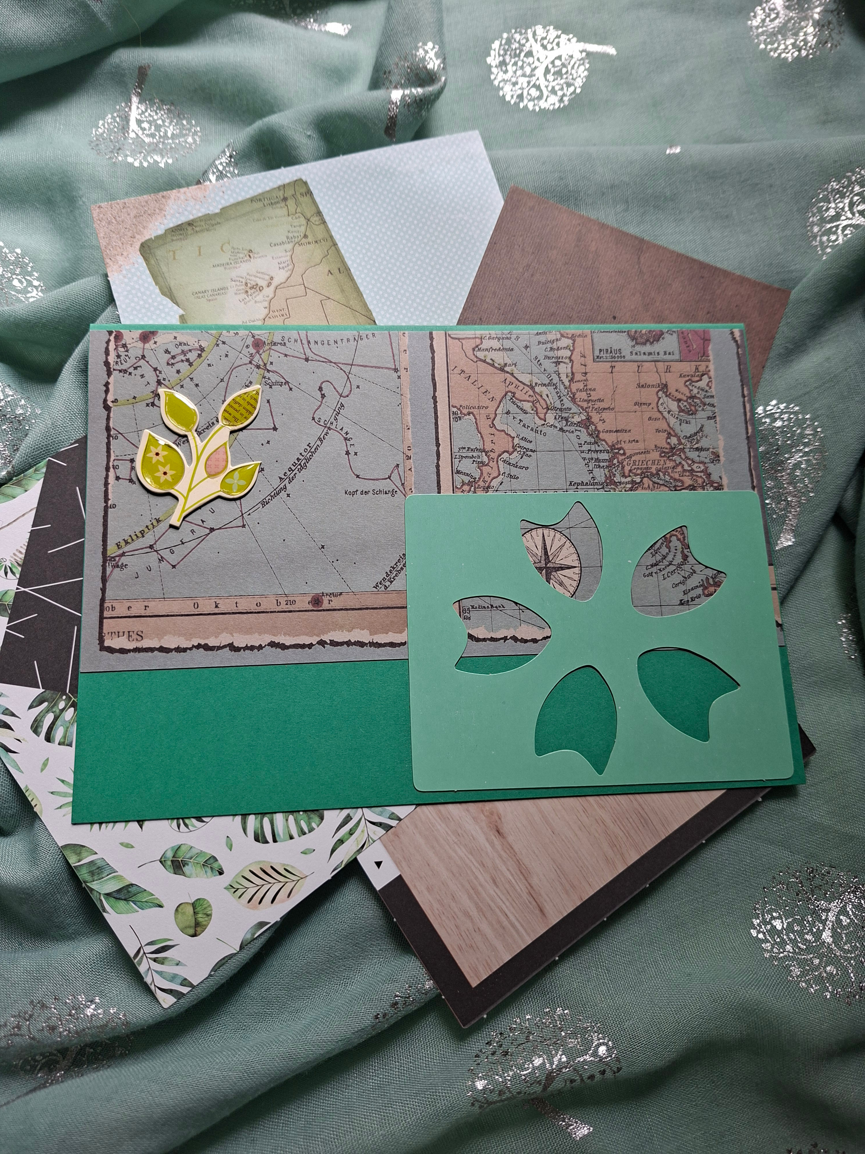 Carte de vœux artisanale