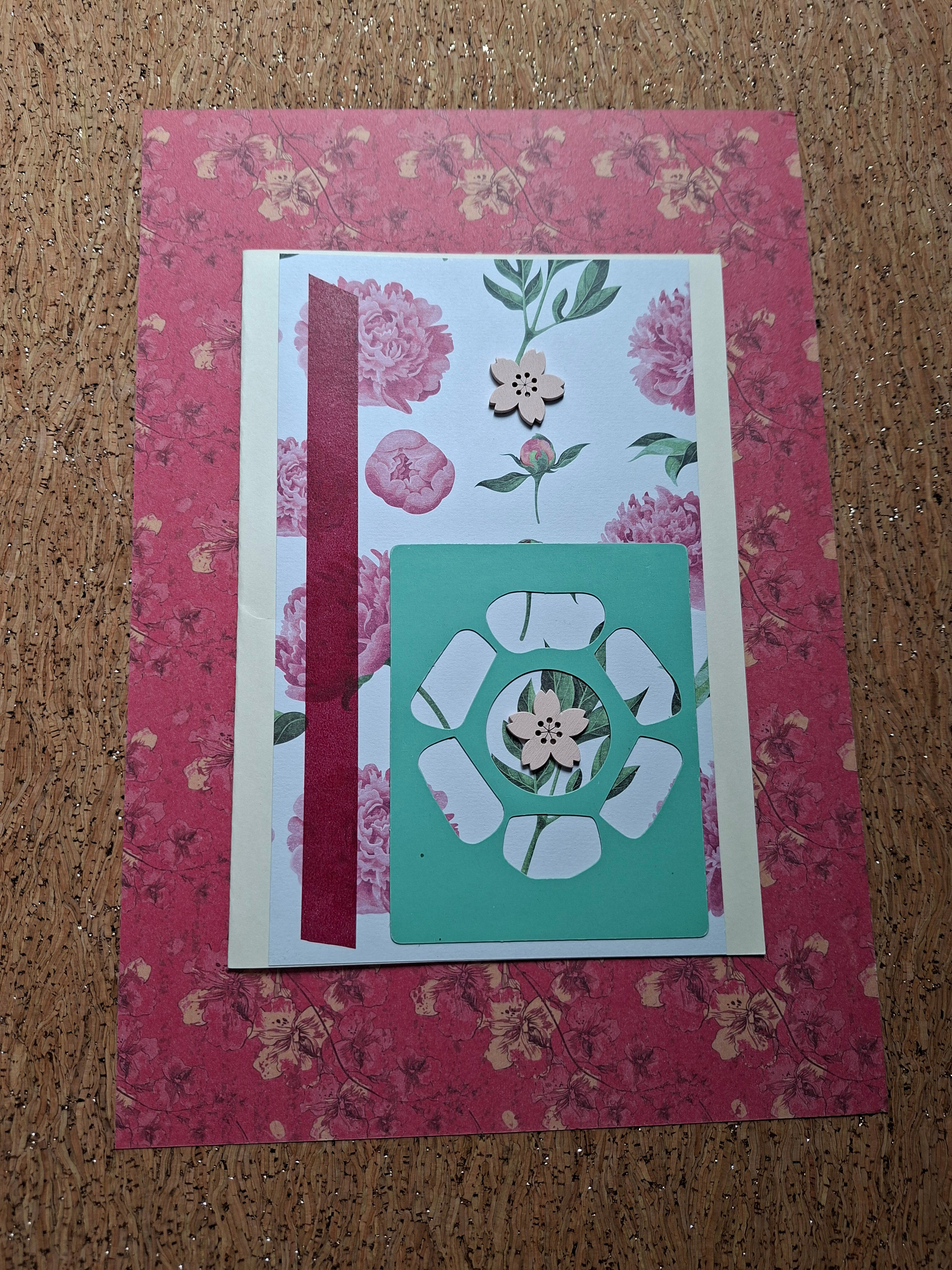 Carte de vœux artisanale