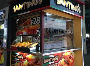Food - Kiosk Franchise Philippines, Santino's Pizza Franchise Fee and Investment, Pizza Cart And Kiosk Franchise business