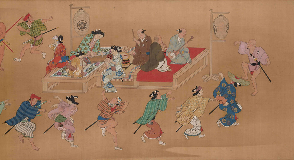 Genre Scenes of the Twelve Months By Hishikawa Moronobu Edo period, c. 1692–93 Seikado Foundation