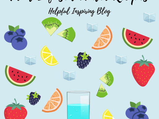 Fruit Infused Water Recipes