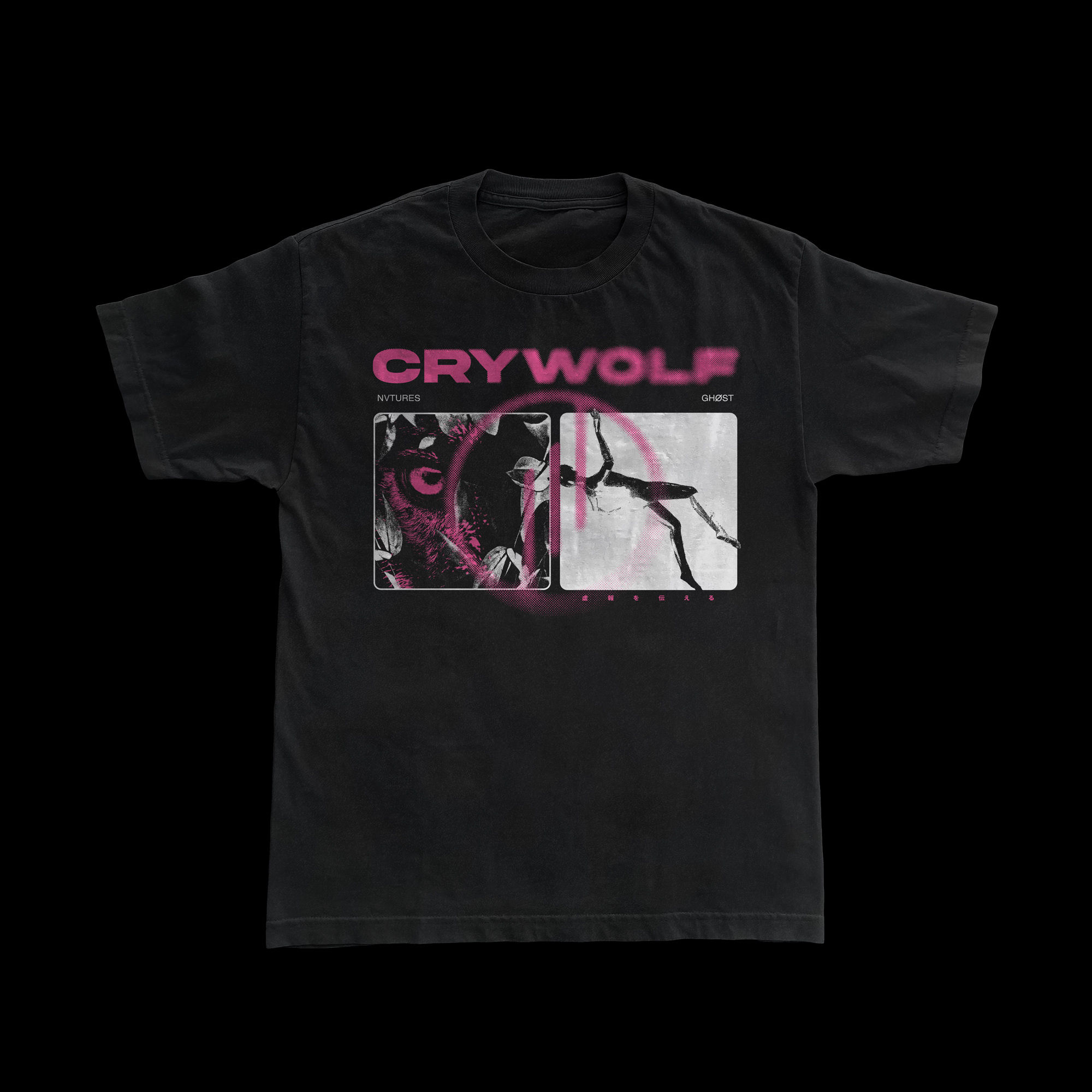"CRY WOLF" OFFICIAL T-SHIRT