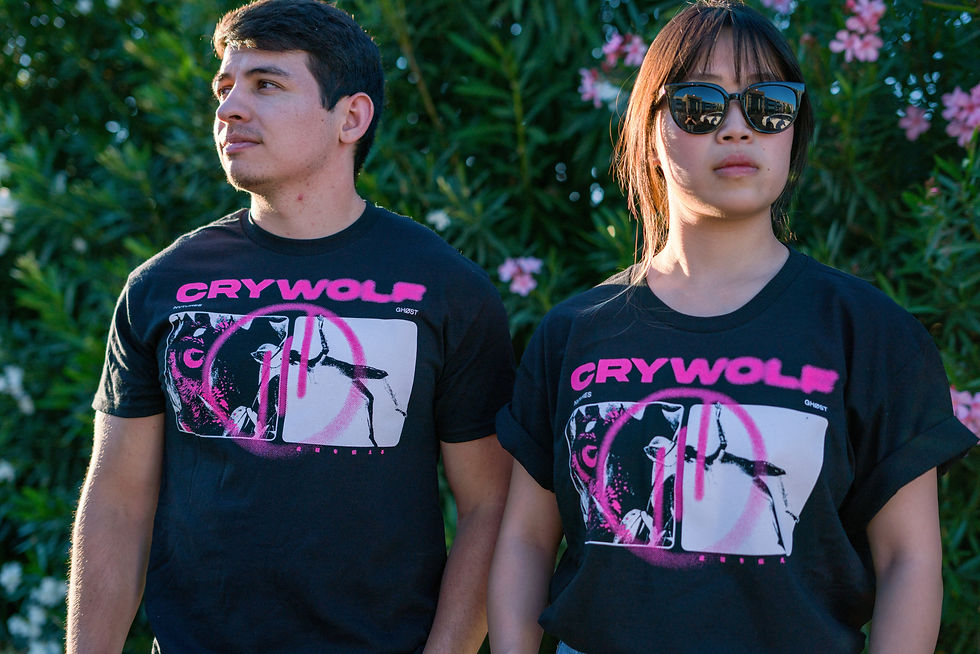 Thumbnail: "CRY WOLF" OFFICIAL T-SHIRT