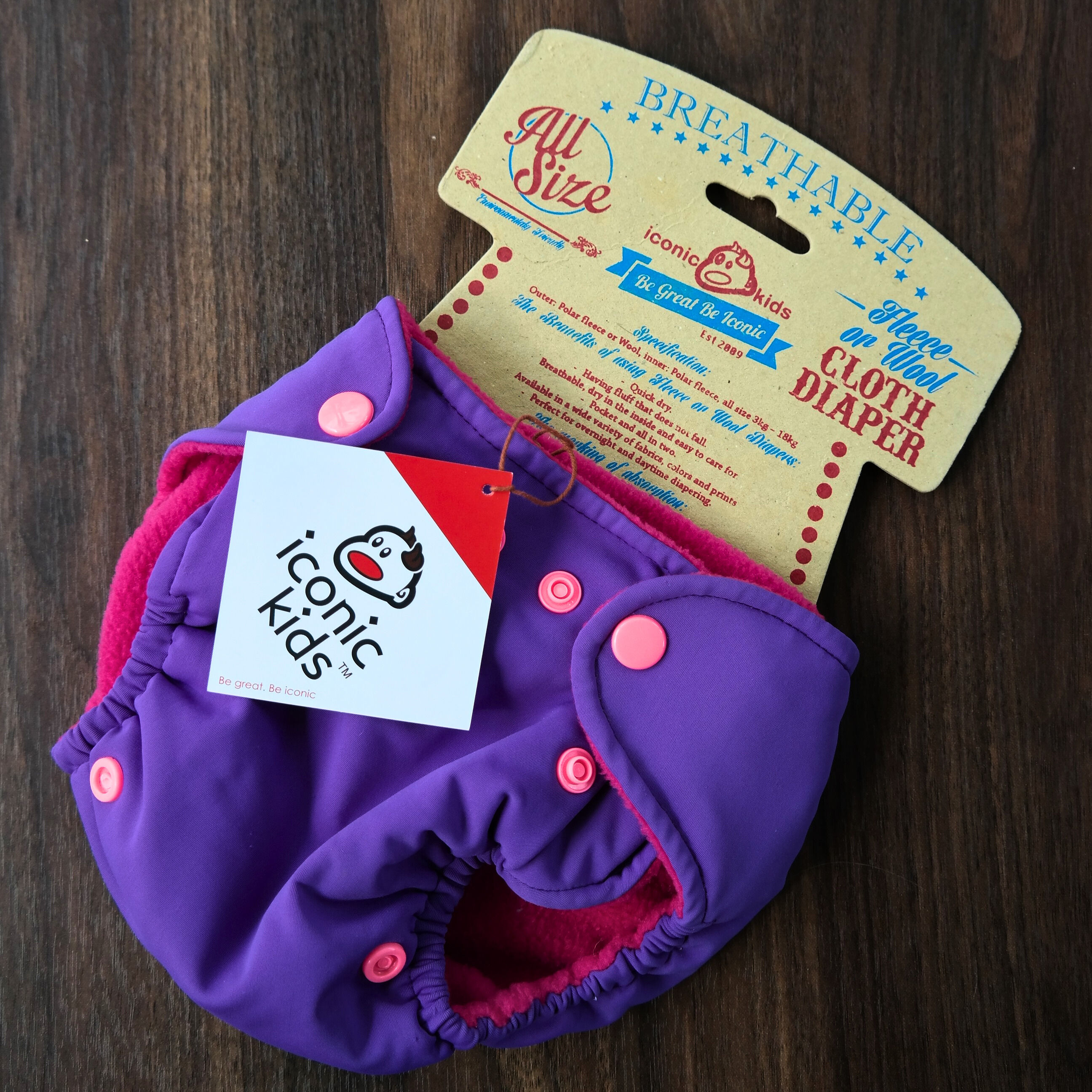 Iconic Kids - Cloth Diaper