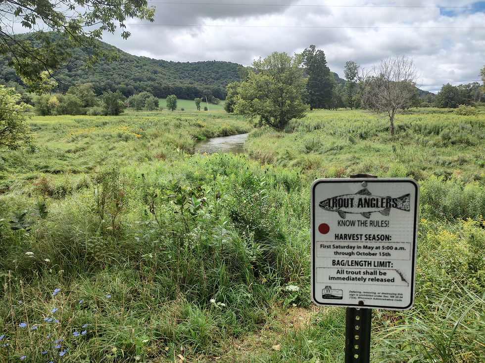 Catch and release sign