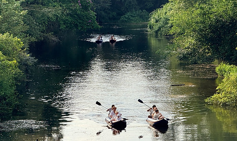 the river canoeing khao sok trip