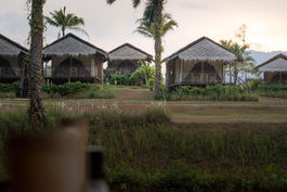 Jungle bungalows surrounded by tropical nature in Khao Sok