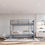 Thumbnail: BB13 Twin/Twin Bunk Bed Gray