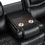 Thumbnail: Galveston Black - 3PC OVERSIZED Reclining Set