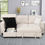 Thumbnail: Pacific Beige Reversible Sectional With Pull-Out Bed