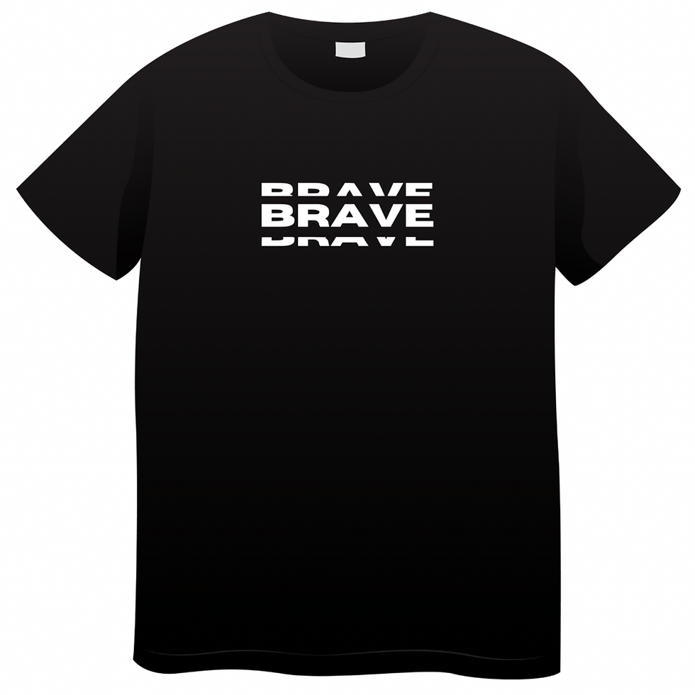 Thumbnail: BRAVE Men’s T-Shirt   |   Down Syndrome Awareness Clothing   |   South Africa