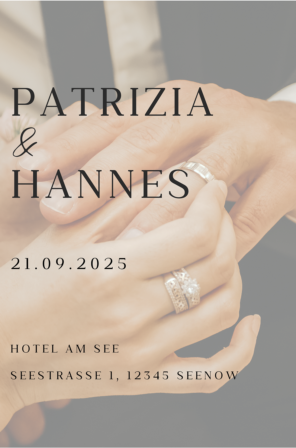 Miniaturbild: Magnet Hochzeit 'Save the Date'