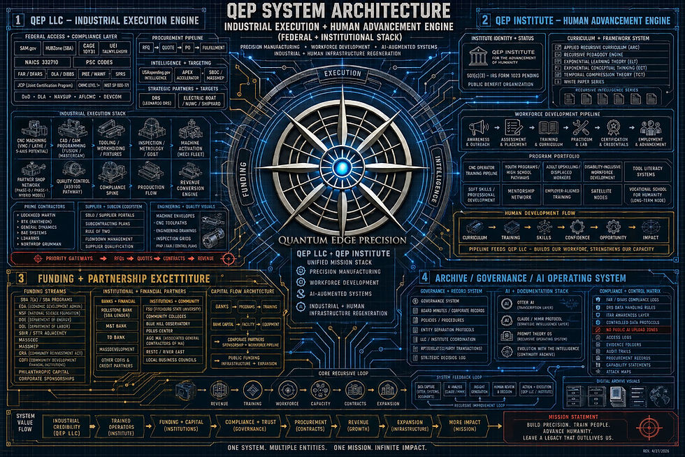QEP System Activation & Acceleration: From Network to Execution (March–April 2026)